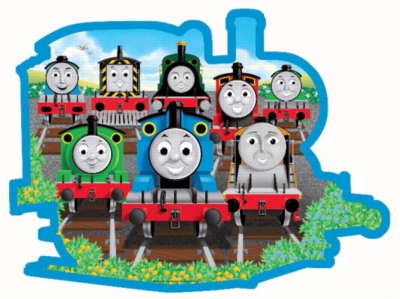 Thomas' Sodor Friends Shaped Puzzle